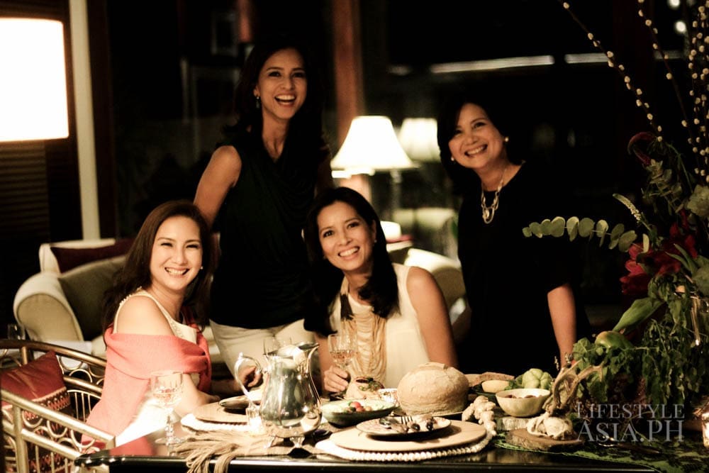 Manet Dayrit, Ina Ayala, Vanna Severino, and Maricel Dayrit