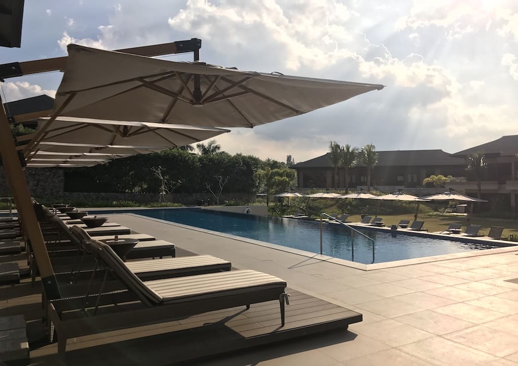 Relax in one of Anya's two main pools the entire afternoon