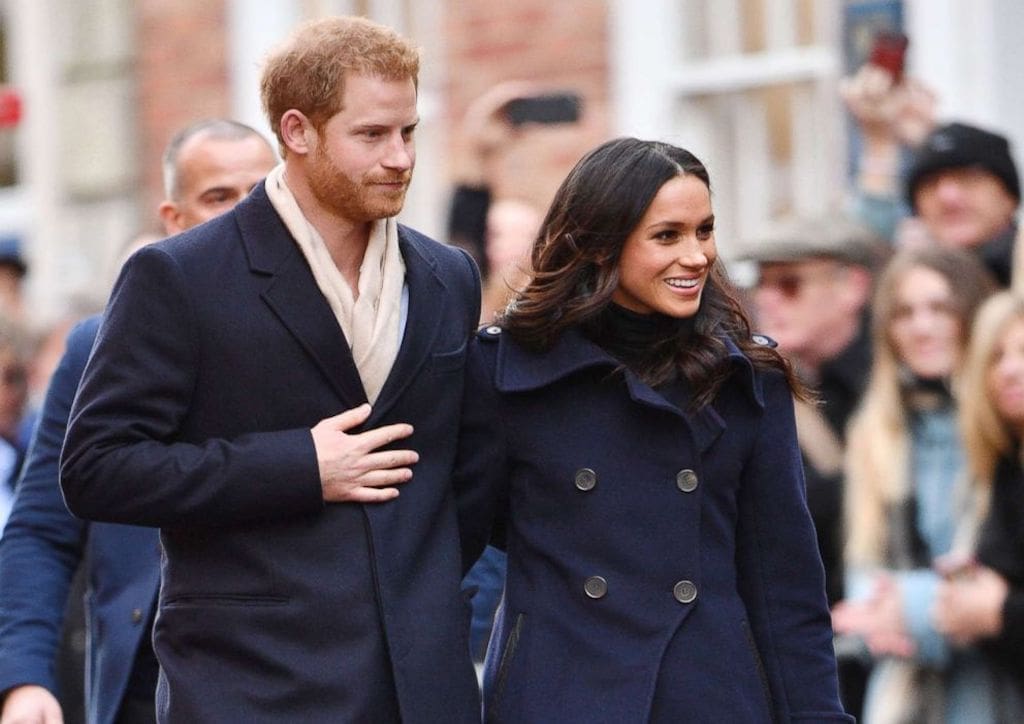 The royal family has dictated that a woman in the house of Windsor must never remove her coat in public (Photograph courtesy of ABC News)