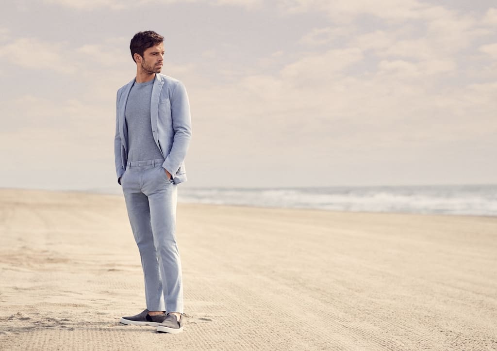 BOSS Spring/Summer 18 Summer Ease campaign starring Sebastian Stan
