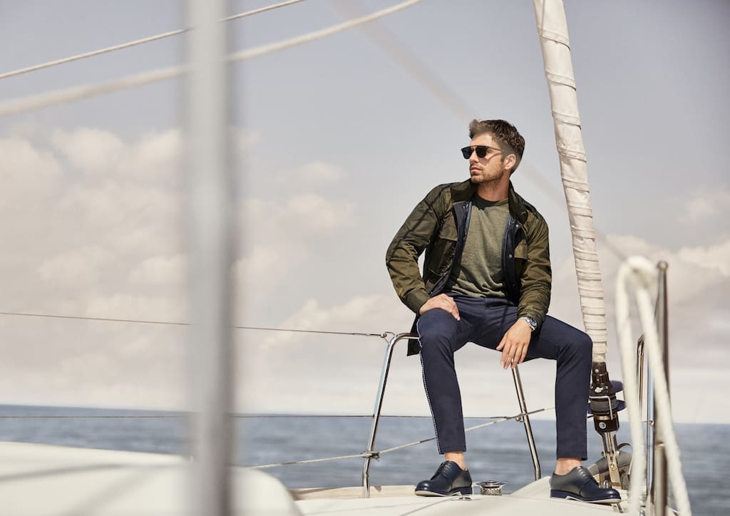 BOSS Spring/Summer 18 Summer Ease campaign starring Sebastian Stan