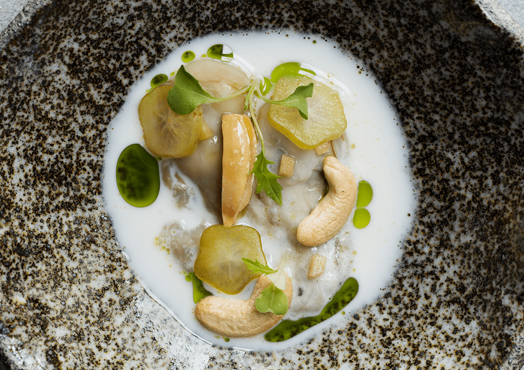 Milk Oyster Ceviche Kamias