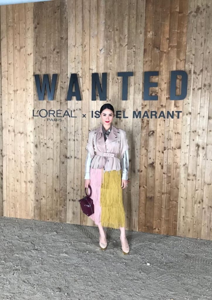 Heart Evangelista at the Isabel Marant Show