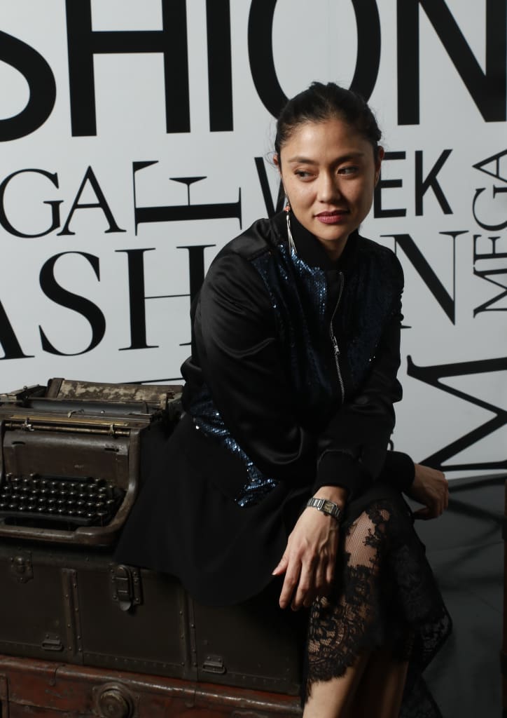 Dina Arroyo Tantoco at MEGA Fashion Week.