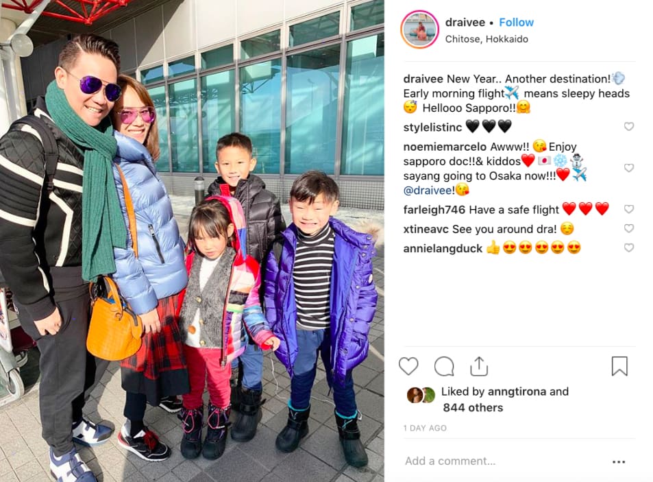 Photograph courtesy of Aivee Teo's Instagram @draivee