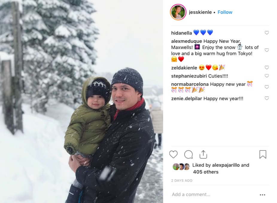 Photograph courtesy of Jessica Kienle Maxwell's Instagram @jesskienle