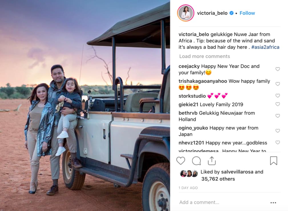 Photograph courtesy of Vicki Belo's Instagram @victoria_belo