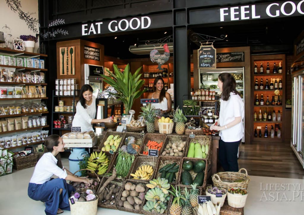 Real Food is a healthy food hub in Alabang