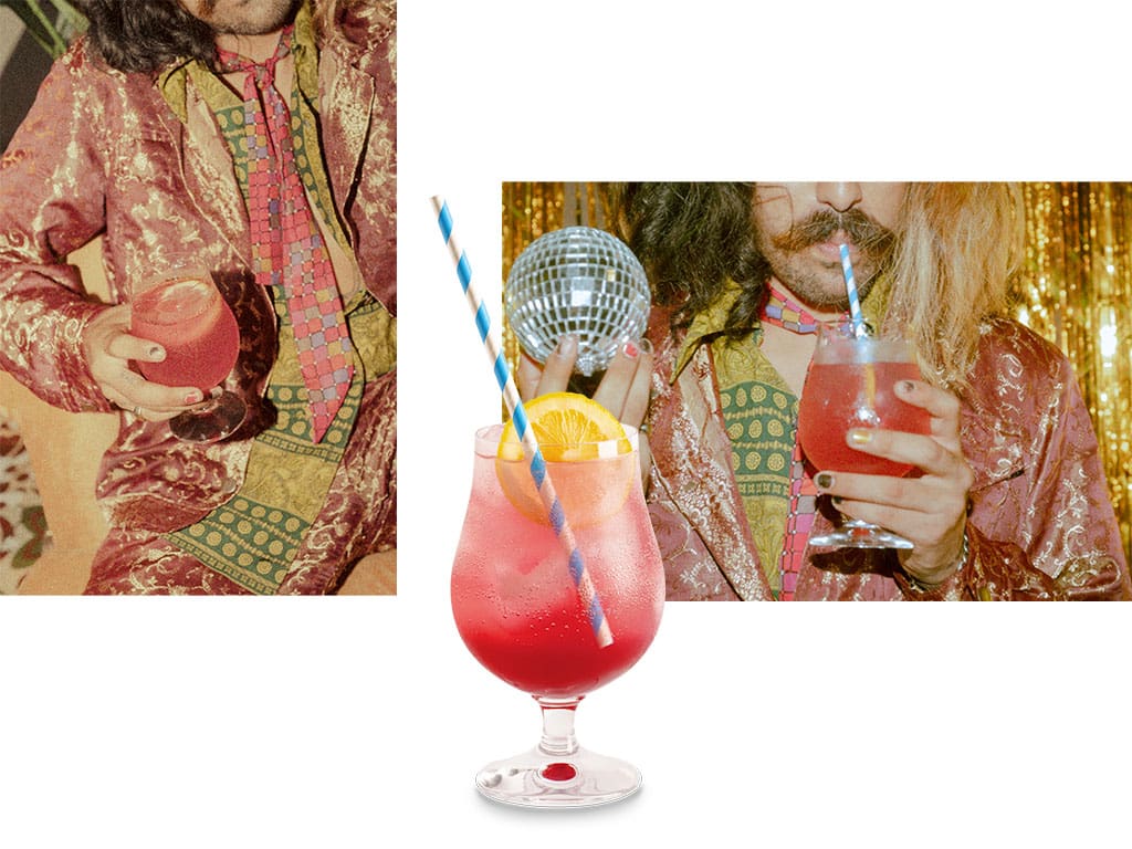 the Manila Kiss is a lovely cocktail that layers the sweet taste of Don Papa Rum and the pop of lemonade