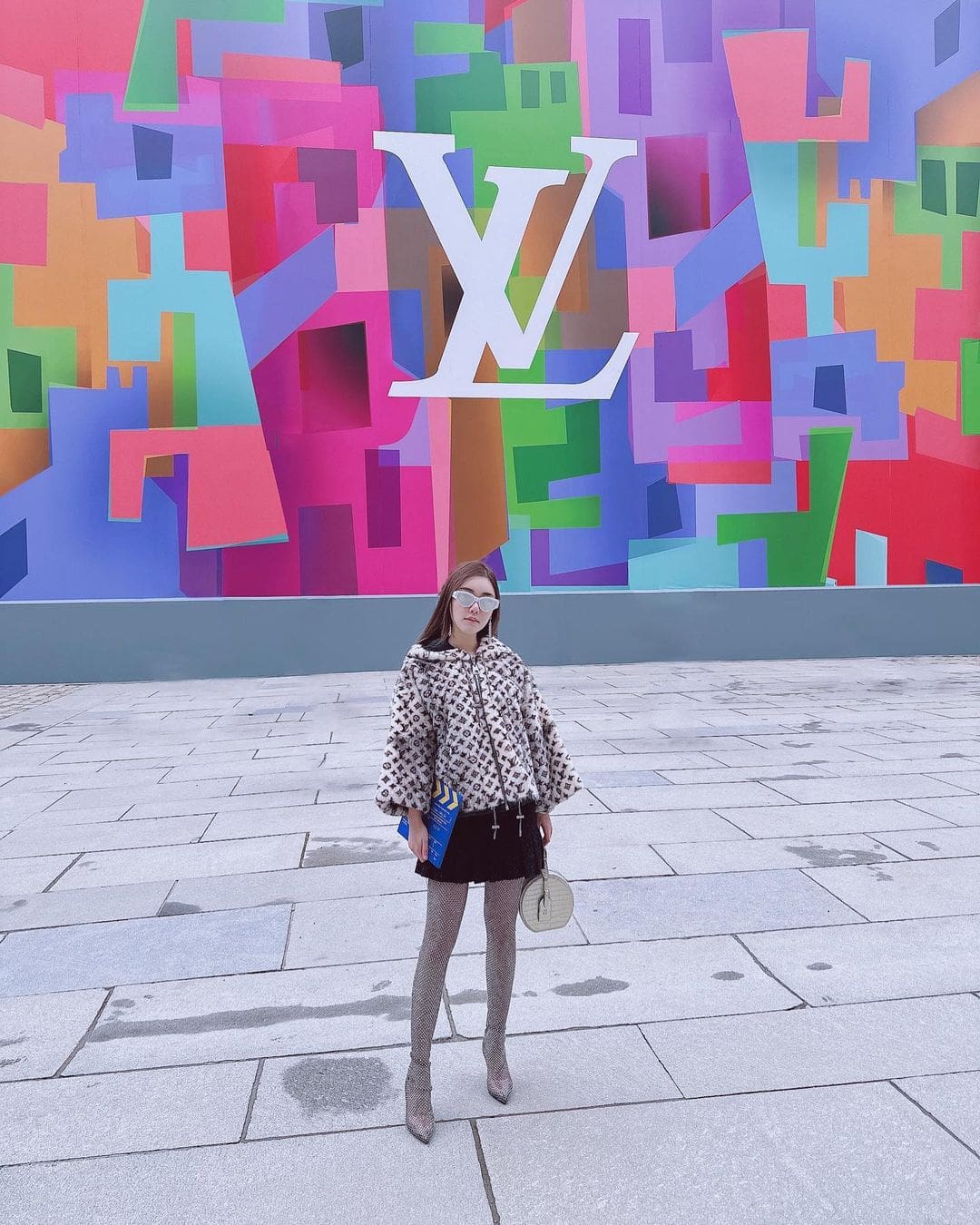 Abby Choi in Louis Vuitton