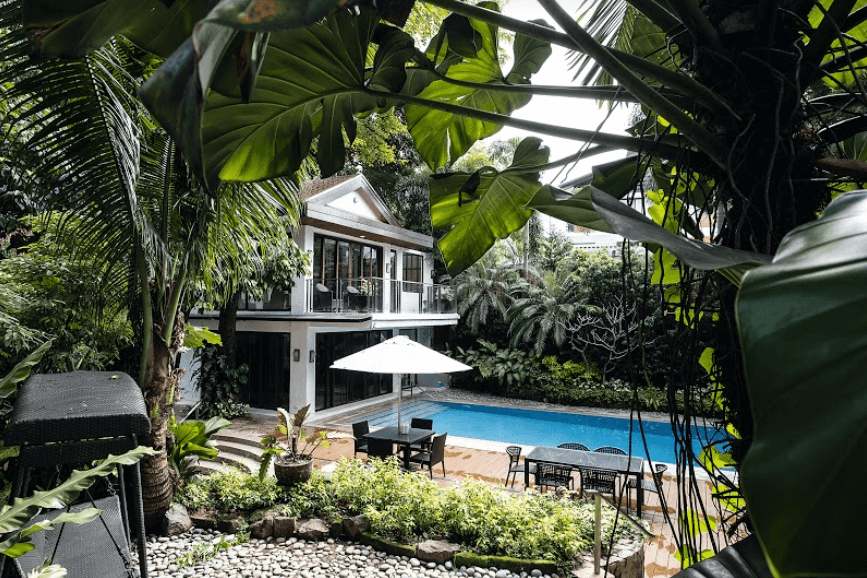 resort inspired home by interior designers Cynthia and Ivy Almario