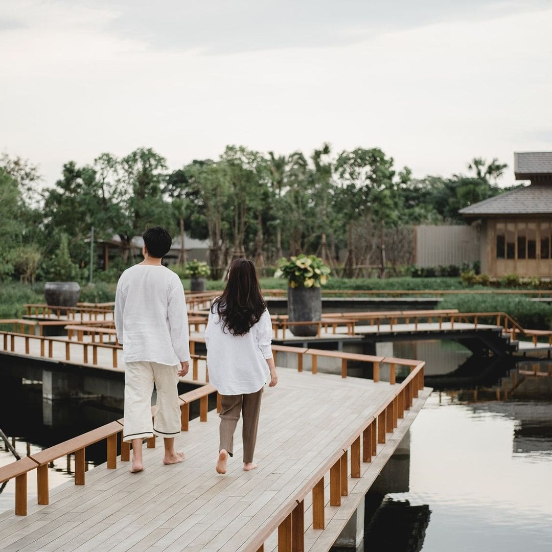 stroll around RAKxa Wellness and Medical Retreat