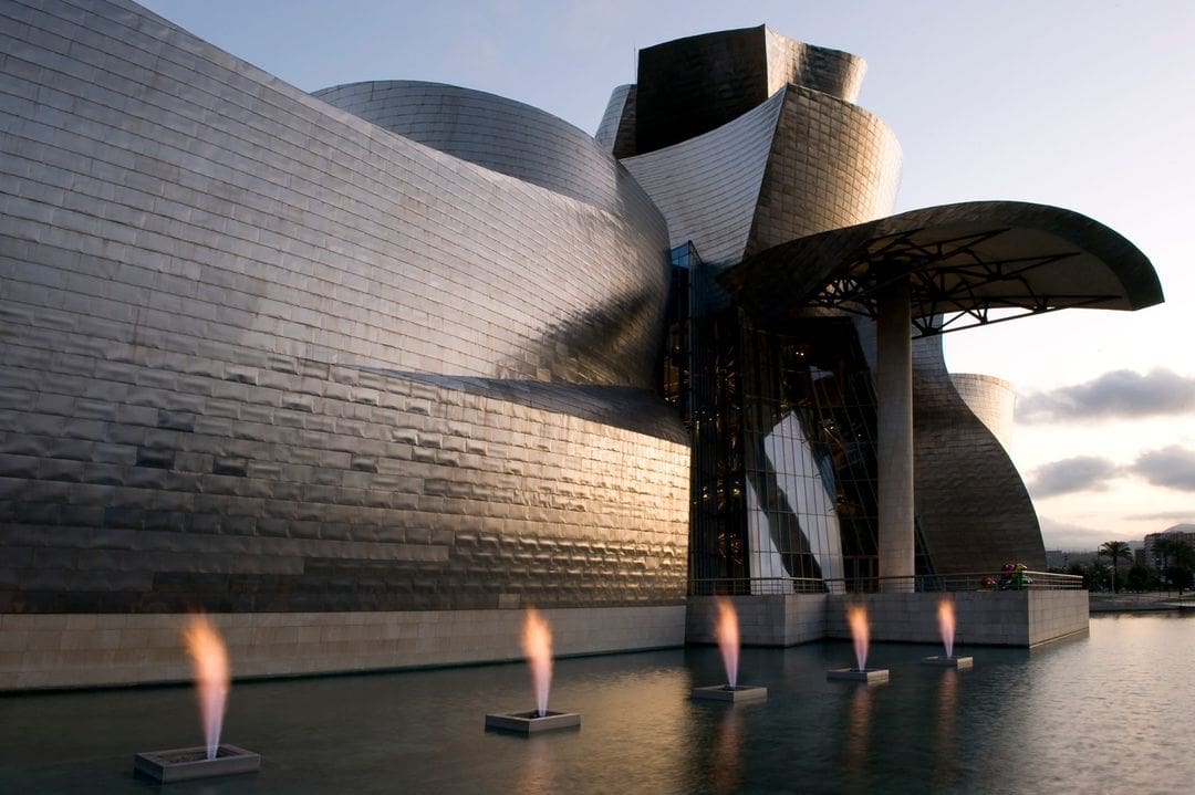 The Guggenheim Museum in Bilbao, Spain