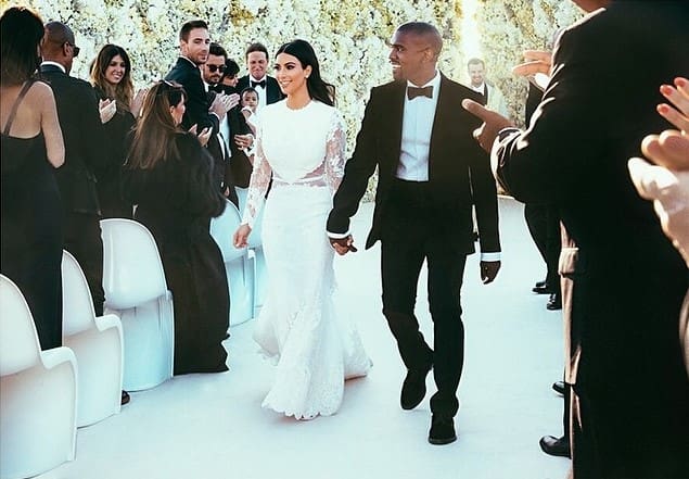 Kim Kardashian and Kanye West