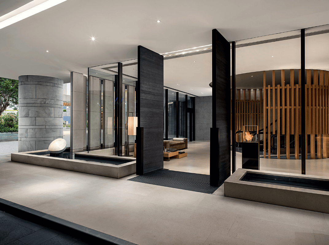 Designed by renowned Hong Kong-based architect Andre Fu, Upperhouse