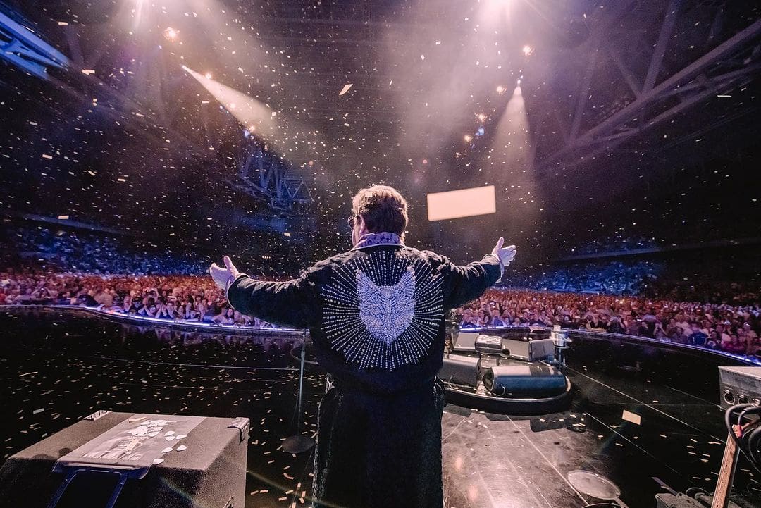 Elton John's Farewell Yellow Brick Road tour.