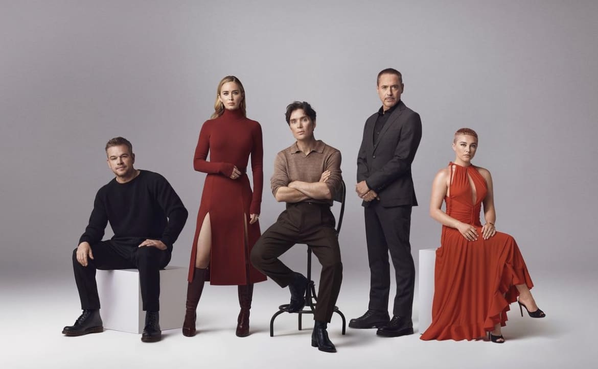 Matt Damon, Emily Blunt, Cillian Murphy, and Florence Pugh