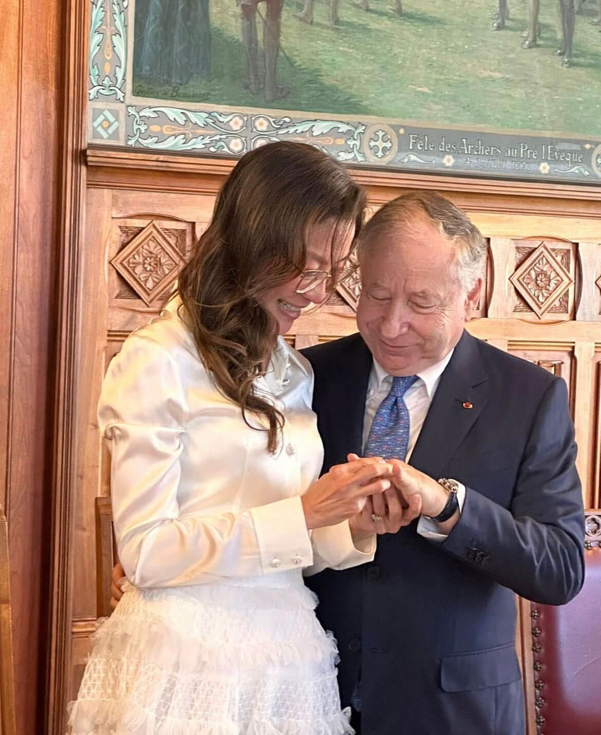 Michelle Yeoh And Jean Todt