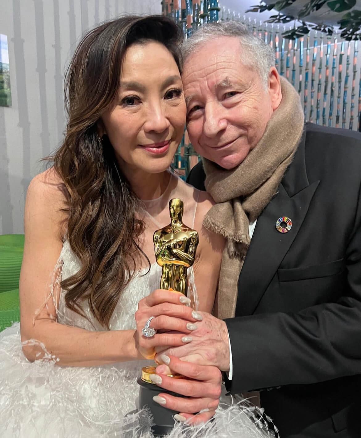 Michelle Yeoh And Jean Todt