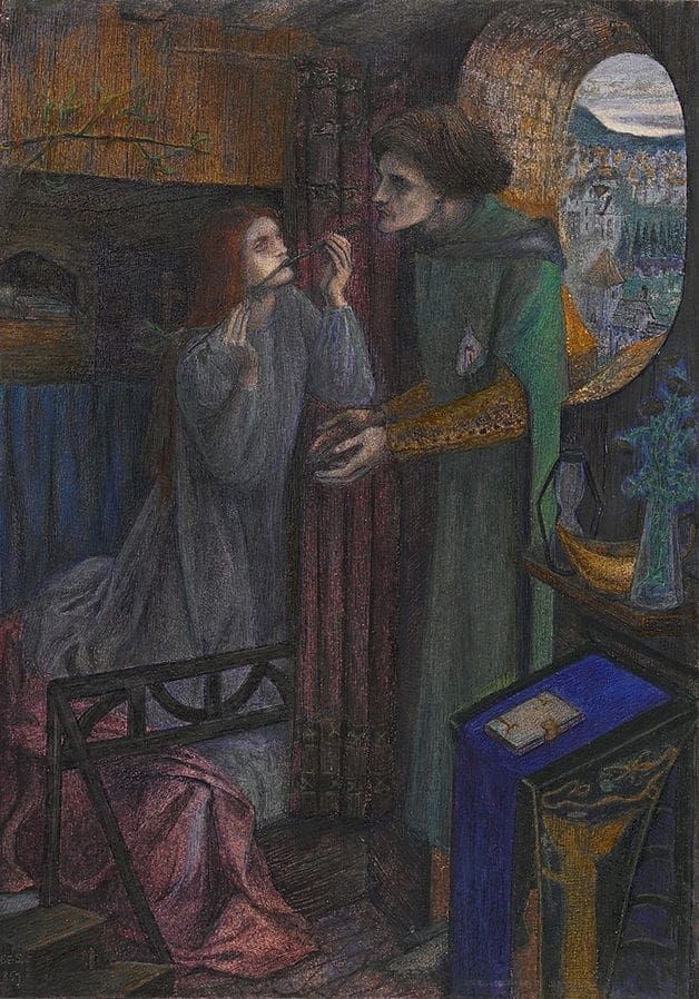 Siddal's "Clerk Saunders"
