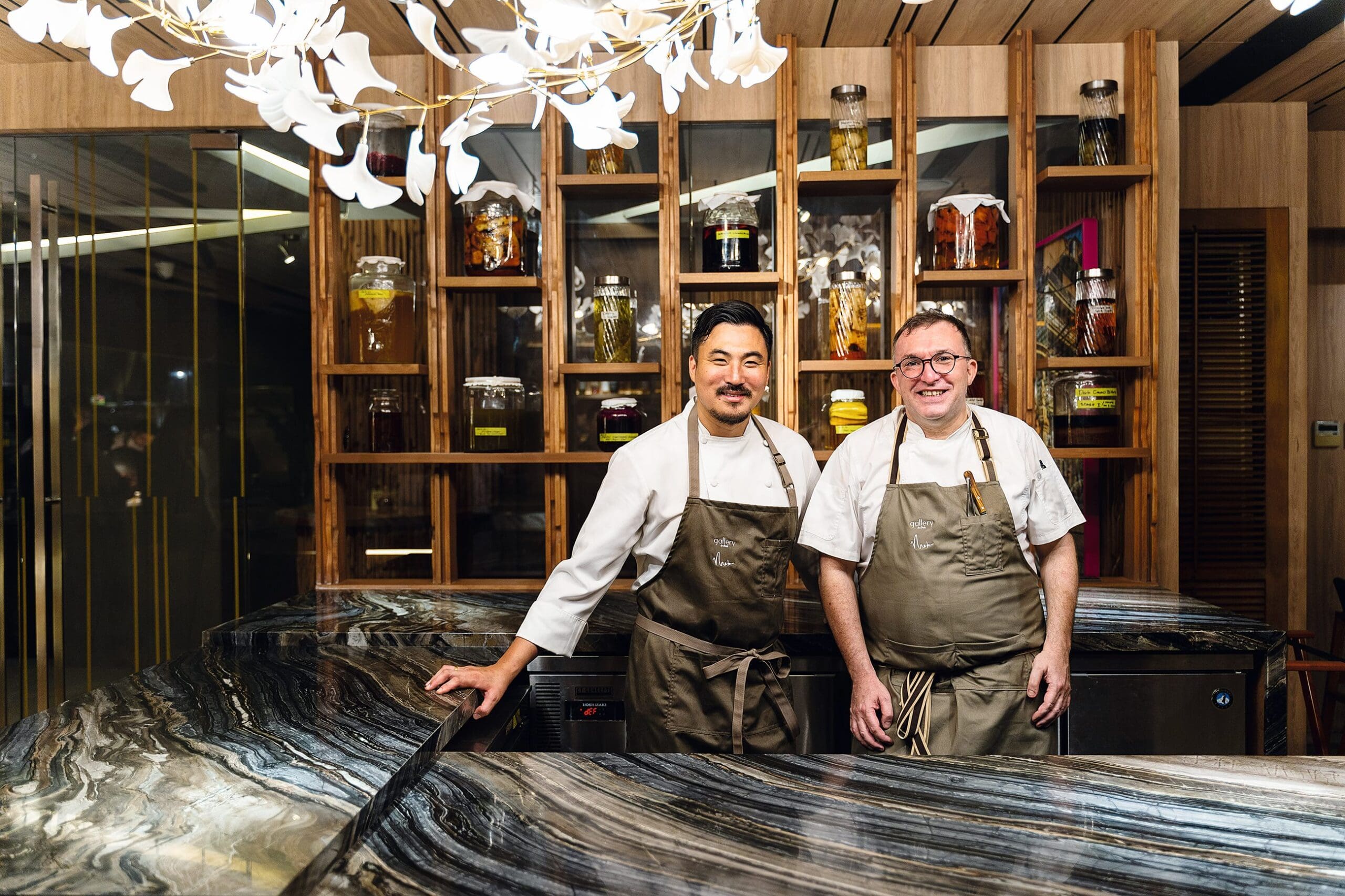 Chefs Sun Kim and Chele Gonzalez