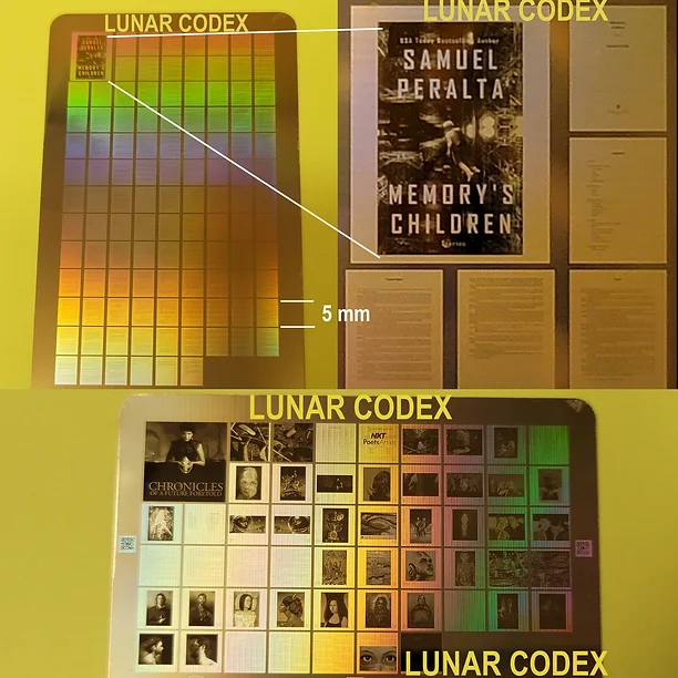A sample of the codex digitizing process