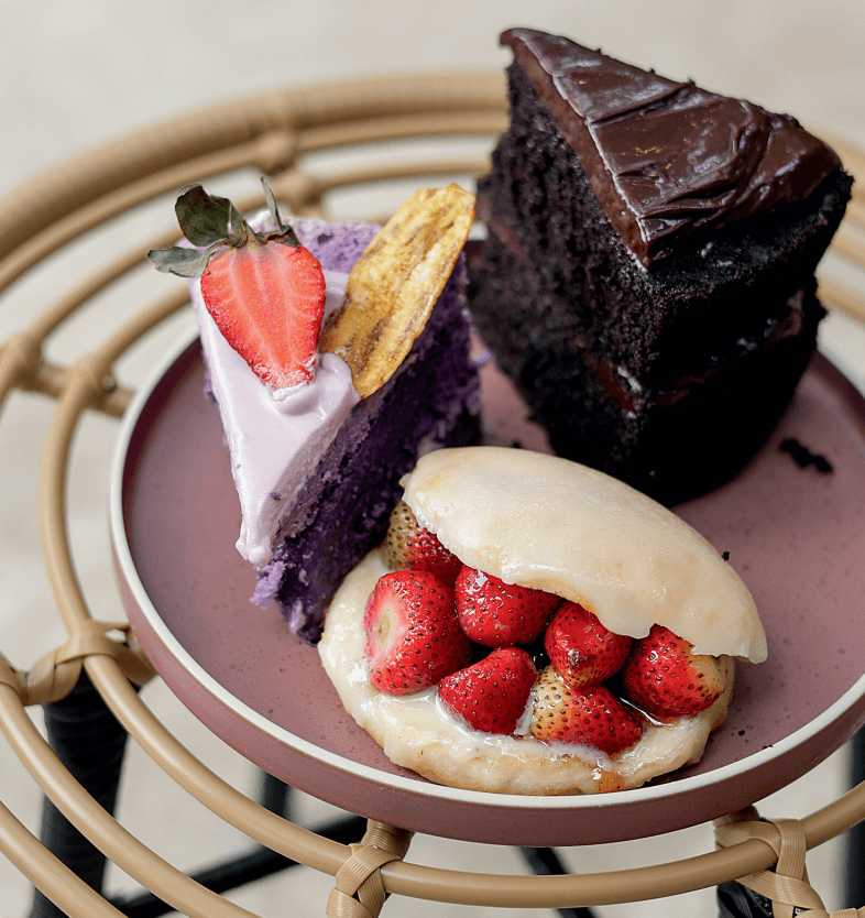 An array of desserts from The Fatted Calf