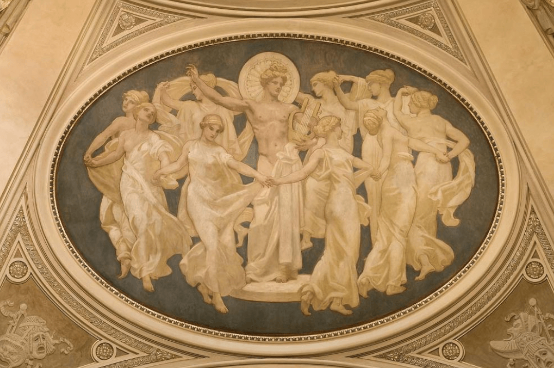 "Apollo and the Muses" by John Singer Sargent