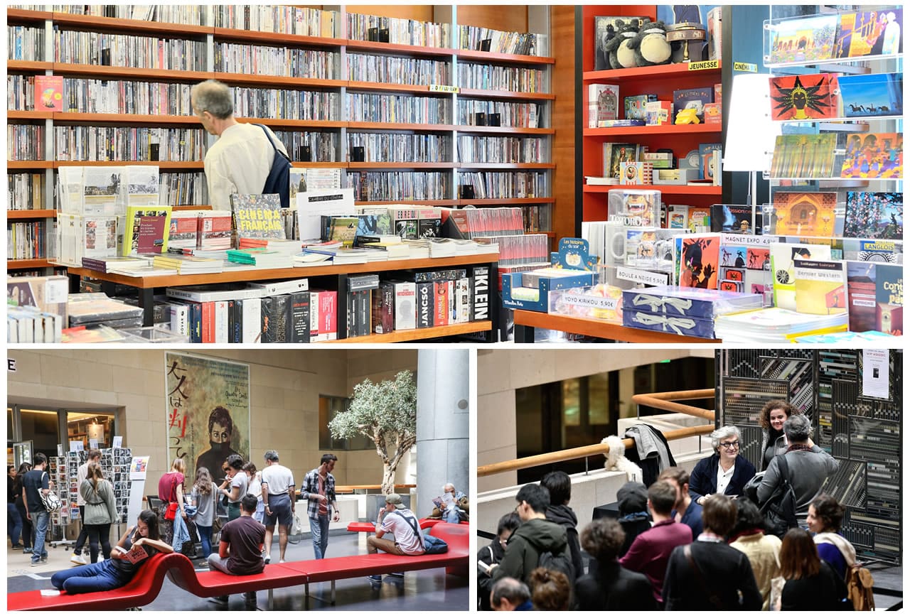 A look at the theater's in-house bookstore