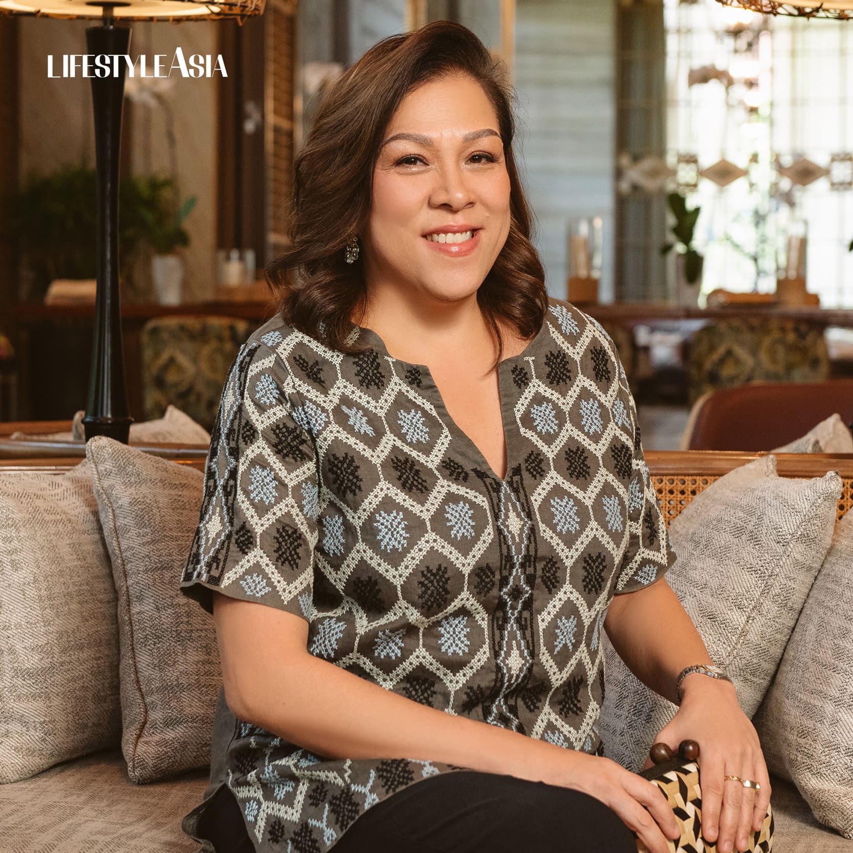 Mia Villanueva, the president of HABI