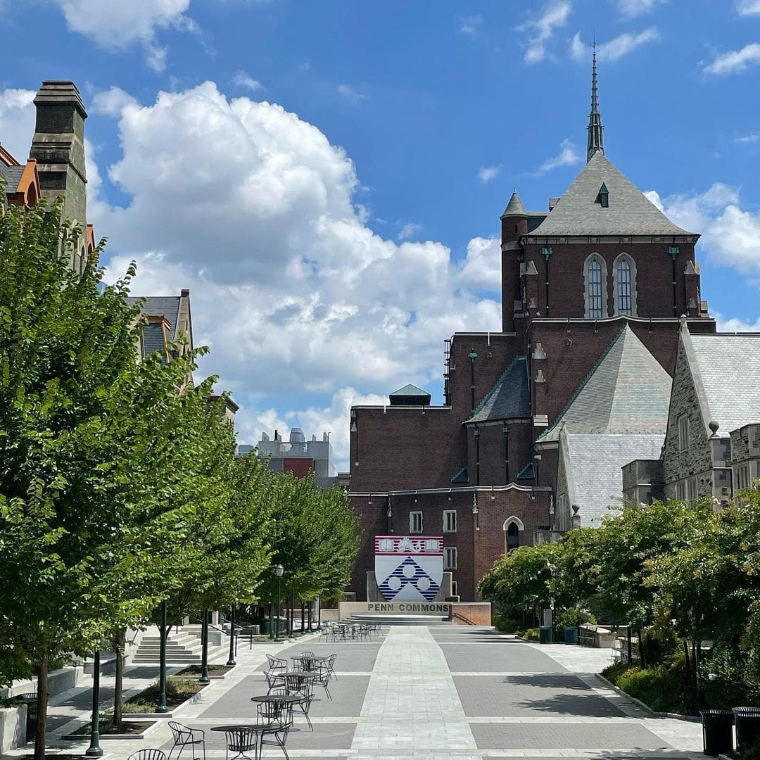 Inside the University of Pennsylvania campus