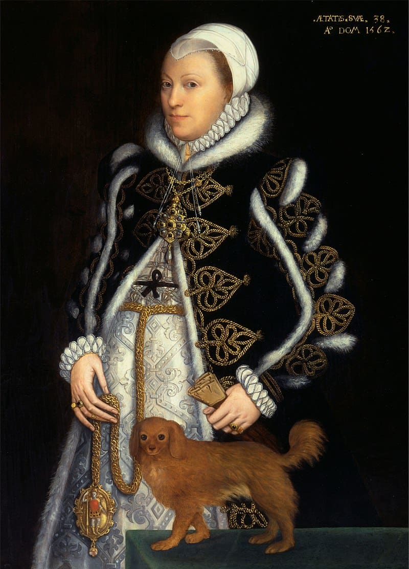 “Portrait of a Woman,” suspected to be Catherine Carey, by Steven Van Der Meulen