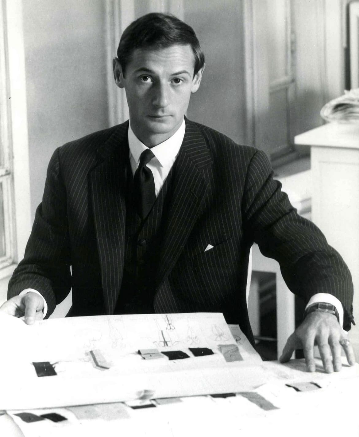 Marc Bohan, the creative genius who left an indelible mark on Christian Dior's legacy for over three decades.