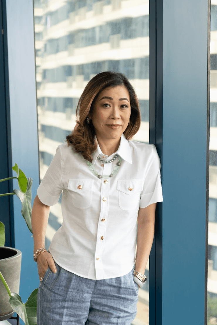 Beauty mogul Sharyn Wong supports Estée Lauder's Breast Cancer Campaign