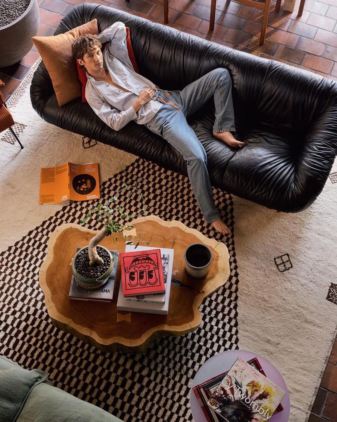 Troye Sivan in his Melbourne home