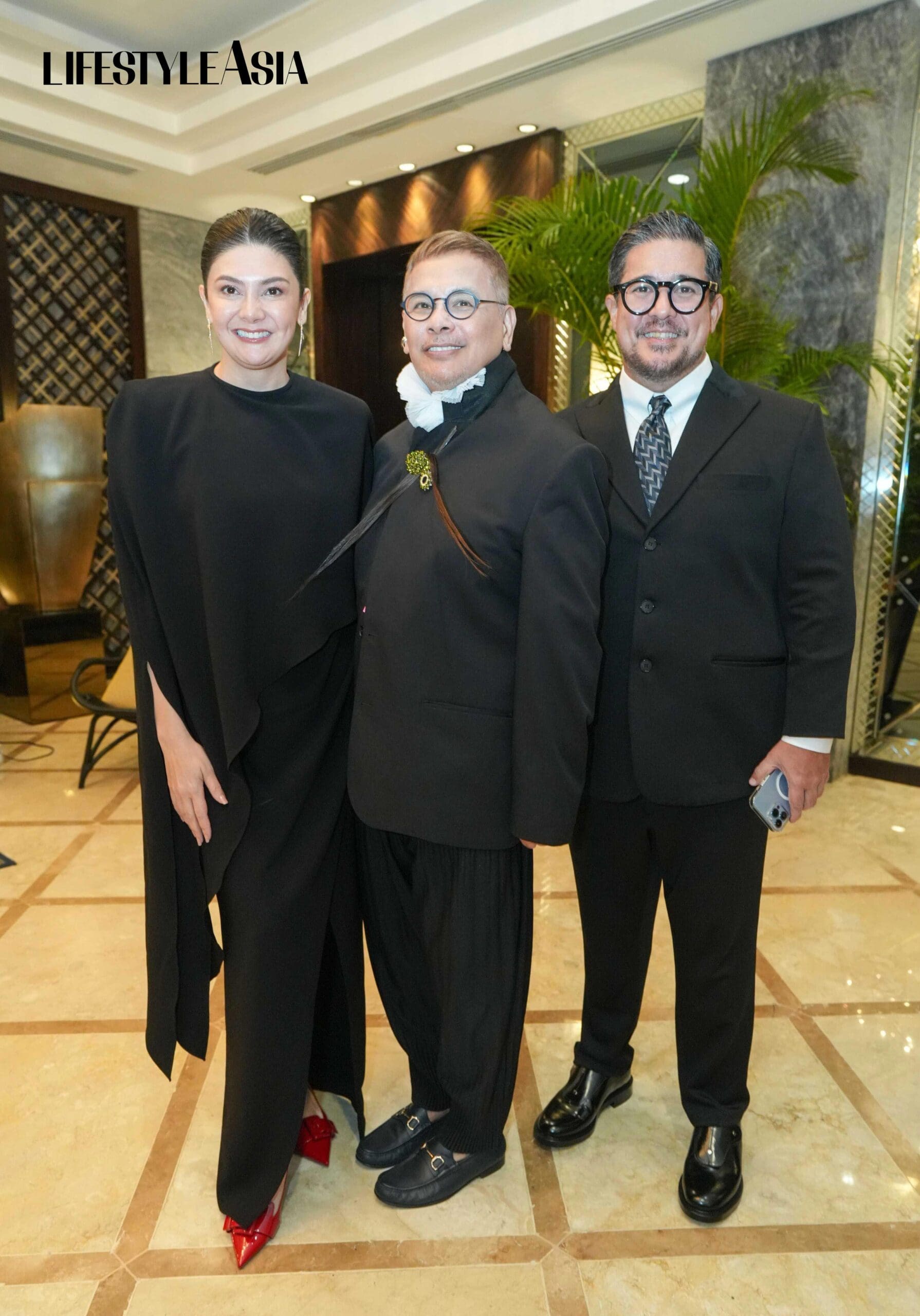 L-R: Charlene Muhlach, Henri Calayag, Aga Muhlach