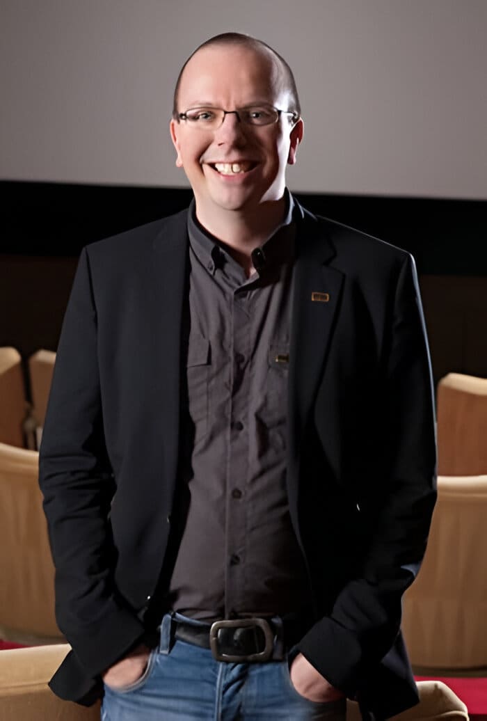The founder of IMDb, Col Needham.