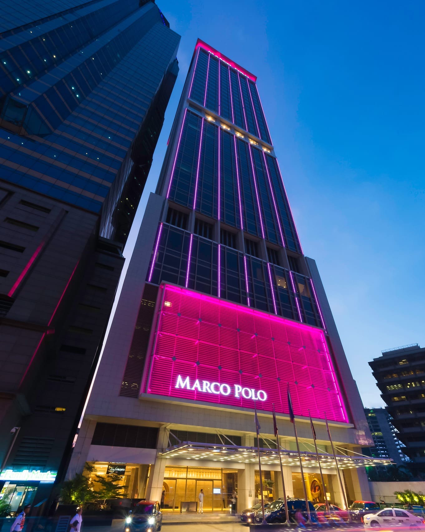 Marco Polo Ortigas Manila lights up in pink for Breast Cancer Awareness Month