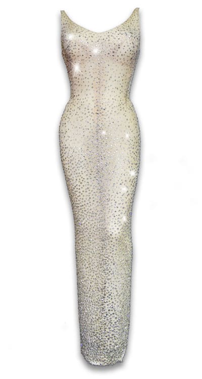 The Jean Louis “Happy Birthday Mr.President” dress that Marilyn Monroe wore