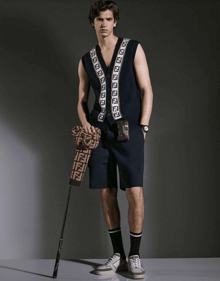FENDI takes a swing at sports with its Golf Capsule 2023, proving that golf-style can be both comfortable and chic. 
