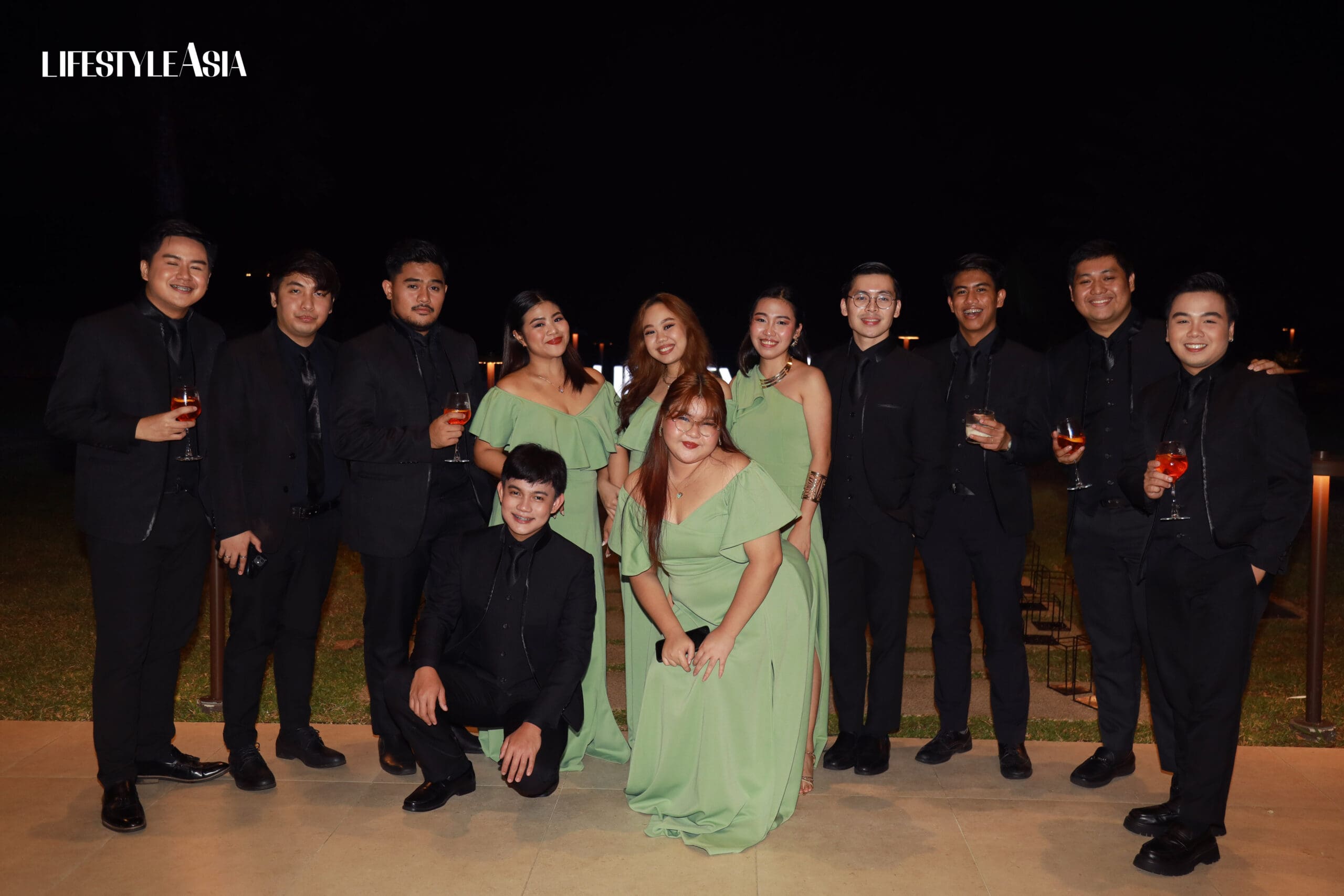 Some members of the Los Cantantes de Manila choir