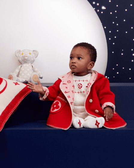 Louis Vuitton's holiday capsule collection for infants
