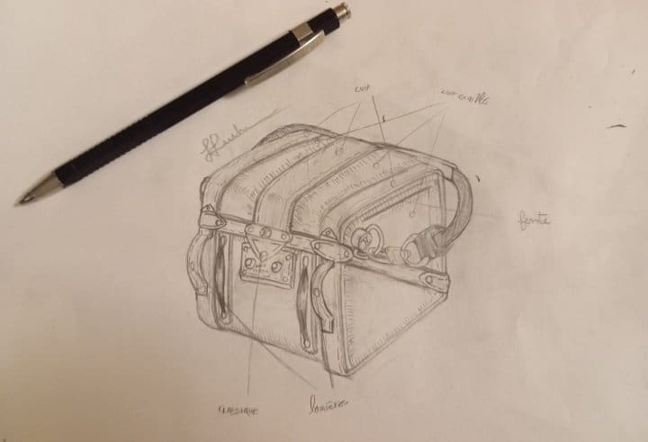 14-year-old Milan has finished his brief internship with Louis Vuitton