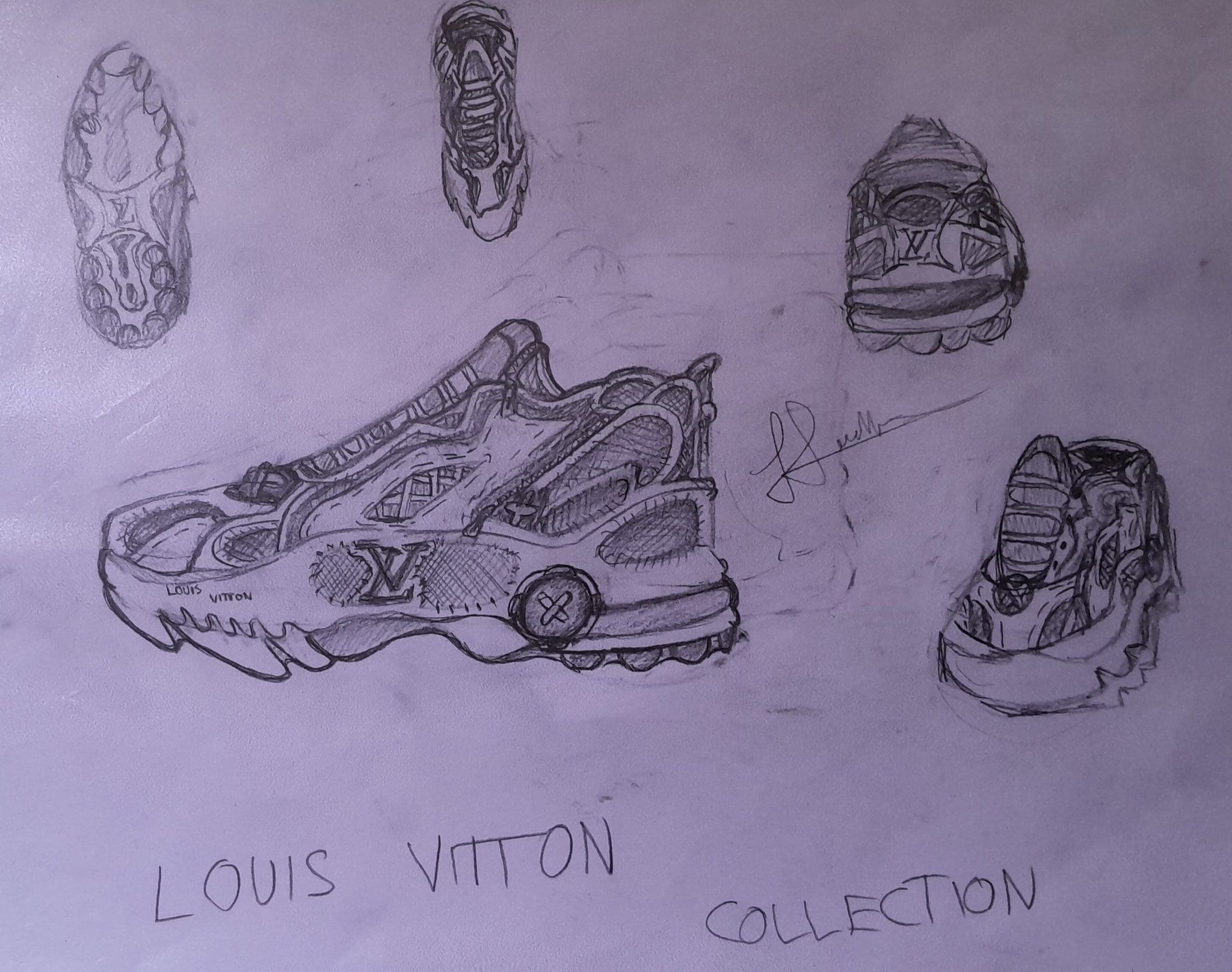 A young boy named Milan earned a week-long internship at Louis Vuitton