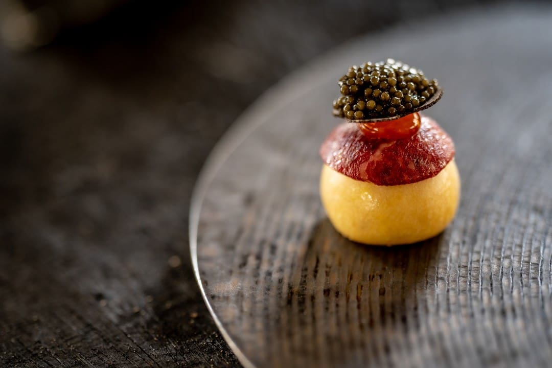 The decadent food at The Glenturret Lalique