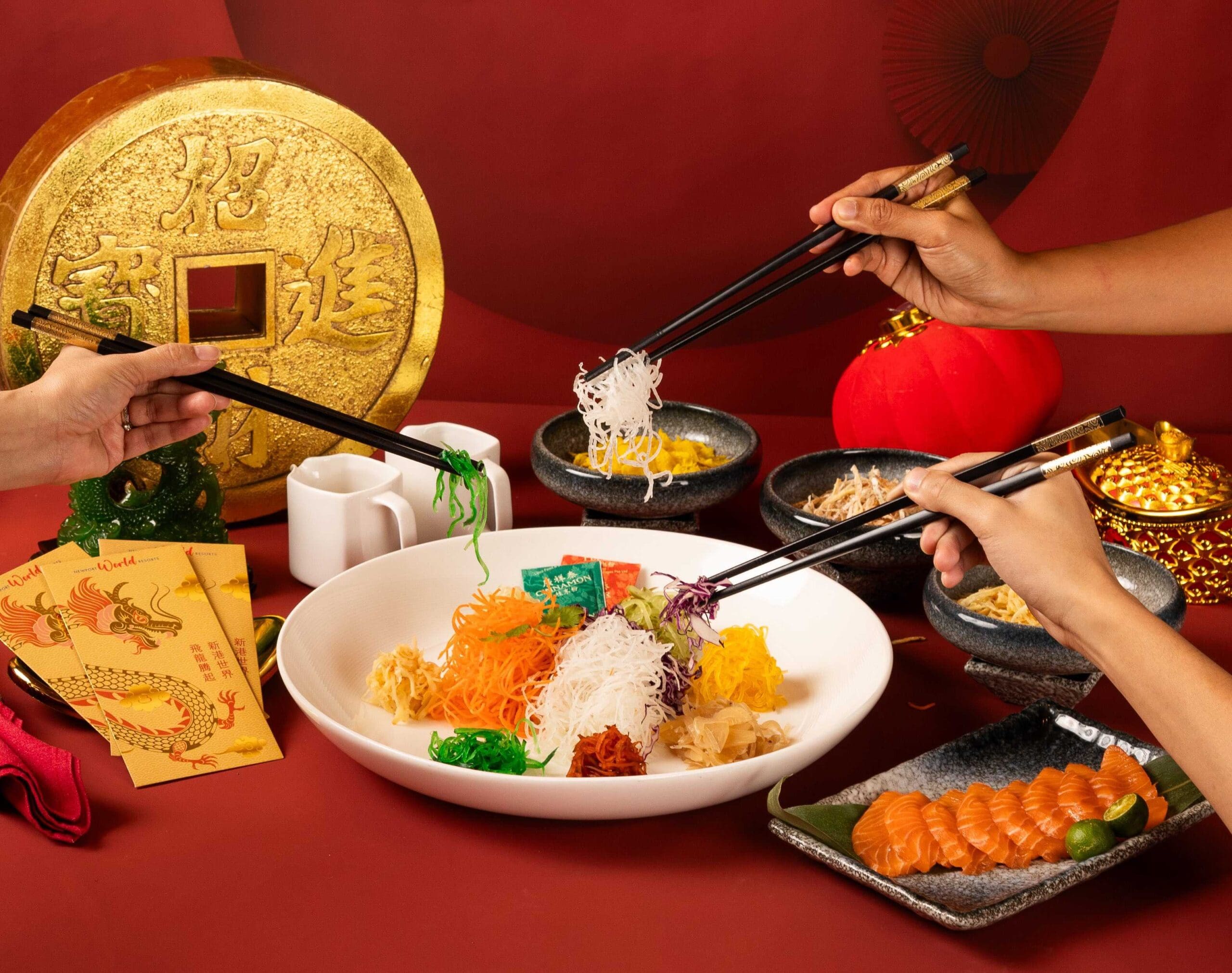 Newport Garden Wing Happy 8's "Yee Sang"
