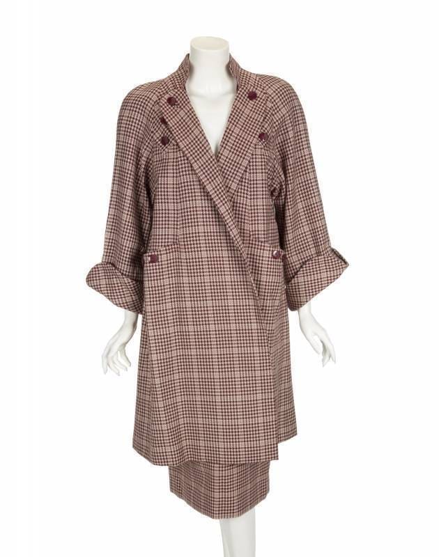 Madonna’s Evita houndstooth skirt