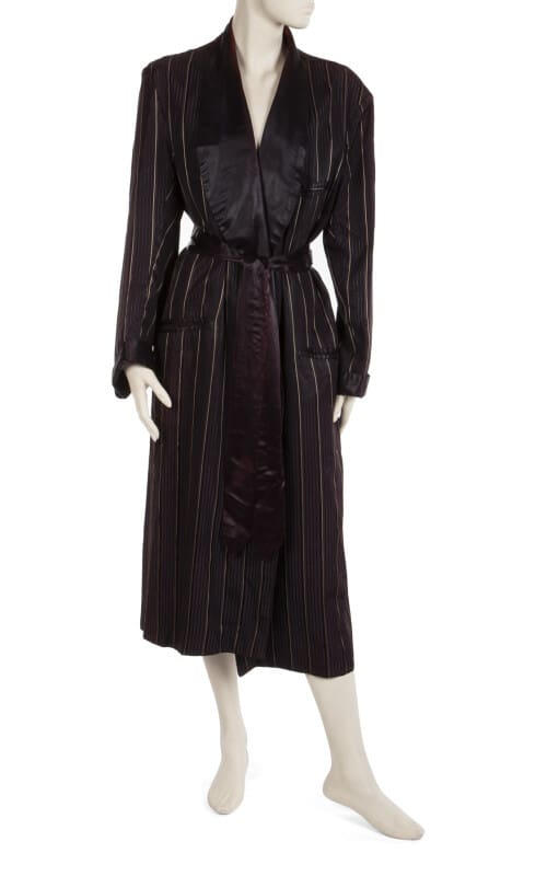 Madonna’s silk robe from her “Material Girl” music video
