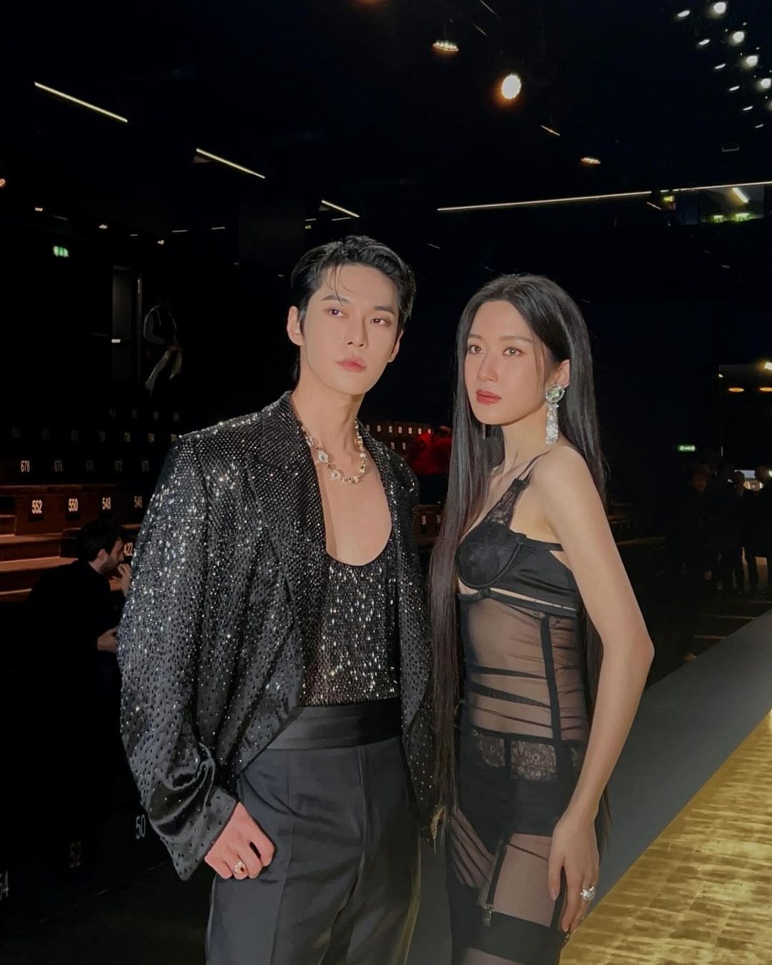 Doyoung and Moon Ga-young for Dolce & Gabbana