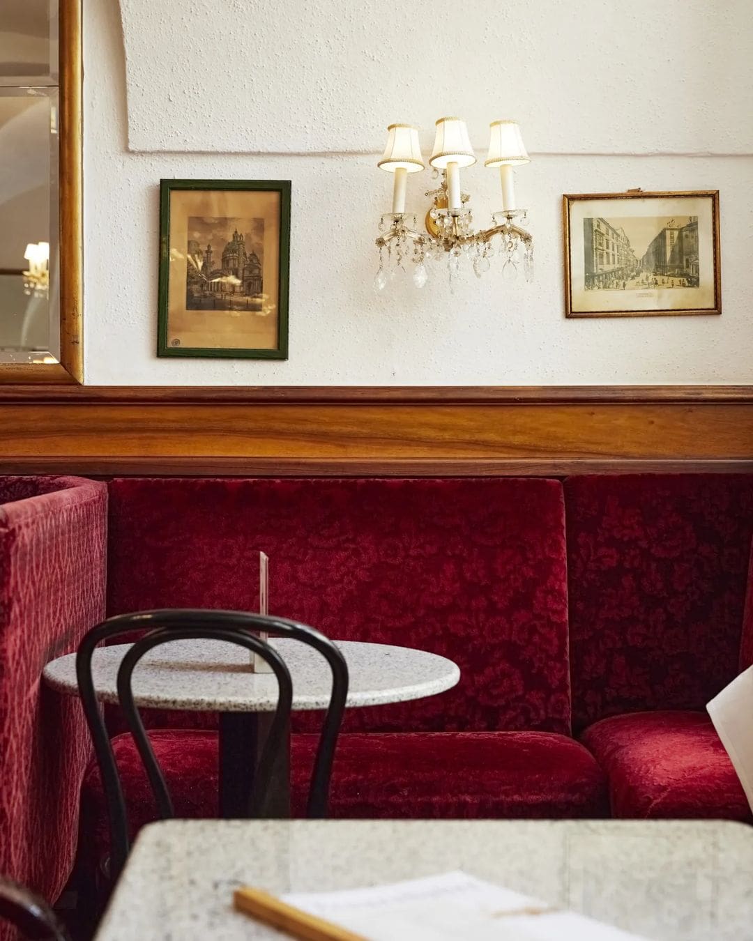 Inside Café Frauenhuber